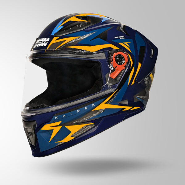 RAIDER SKULPT D1 DECOR BLUE & YELLOW