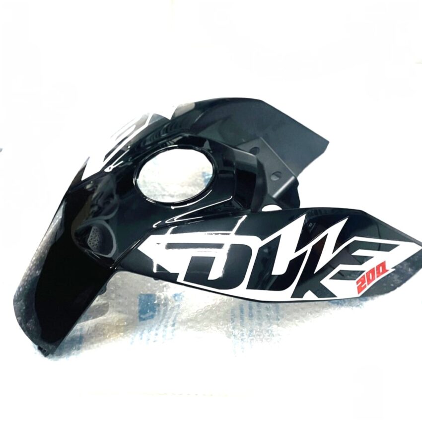 TANK COVER DUKE 200 BLACK