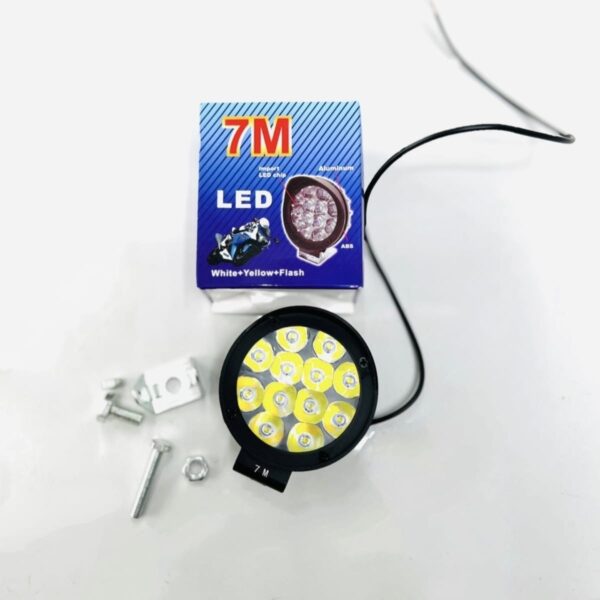 LED LIGHTS YELLOW+ WHITE+ FLASH