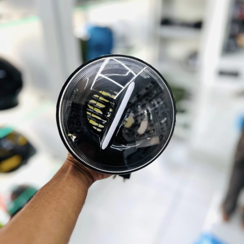 7-INCH ROUND LED HEADLIGHT HJG - Image 2