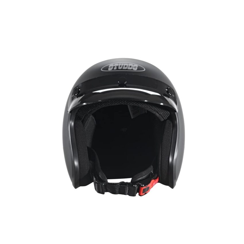Studds JETSTAR Classic Plain Open Face Helmet - Image 5