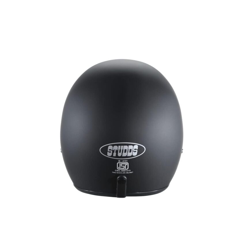 Studds JETSTAR Classic Plain Open Face Helmet - Image 4