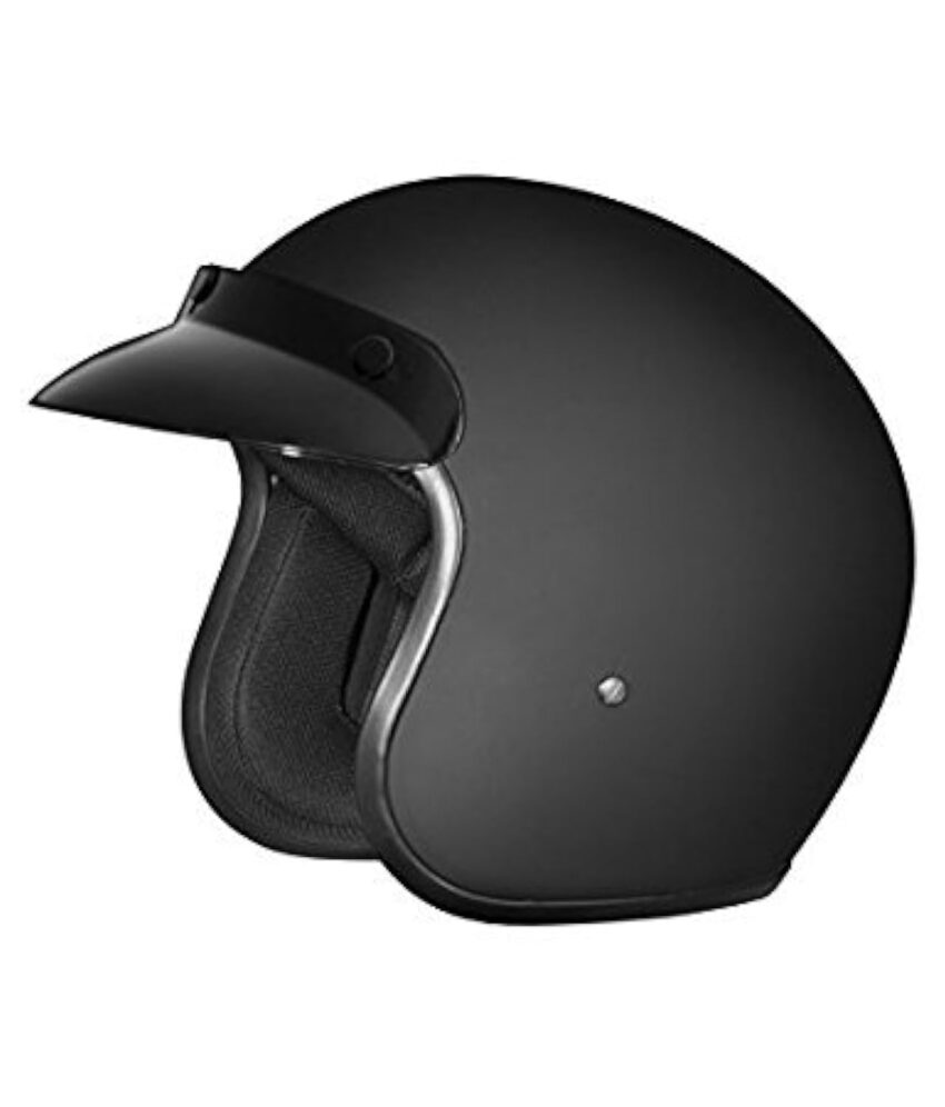 Studds JETSTAR Classic Plain Open Face Helmet