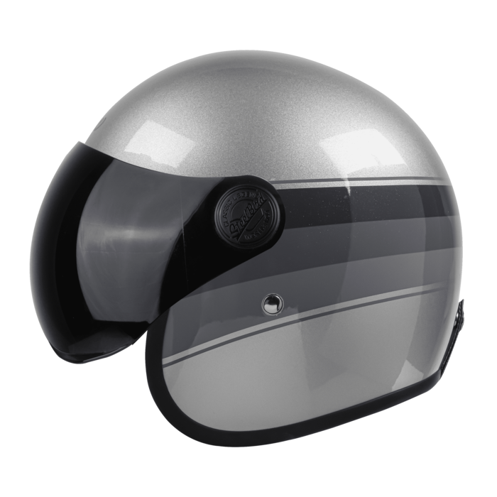 SBH-54 VINTAGE S1 GLOSSY SILVER WITH GREY