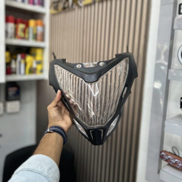 NS HEADLIGHT GLASS WITH FAIRING