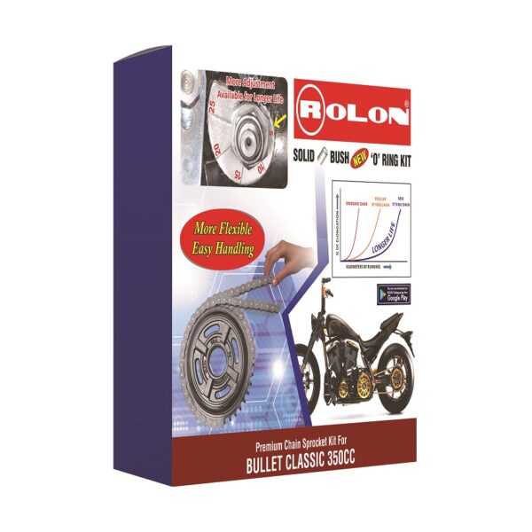 Chain and Sprocket kit for 350CC CLASSIC - KIT BSORCL09 350CC