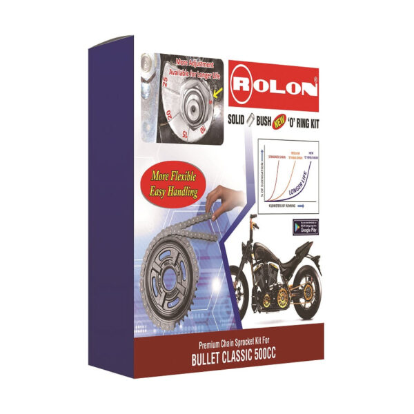 Chain and Sprocket kit for 500CC CLASSIC - KIT BSORCL09 500CC