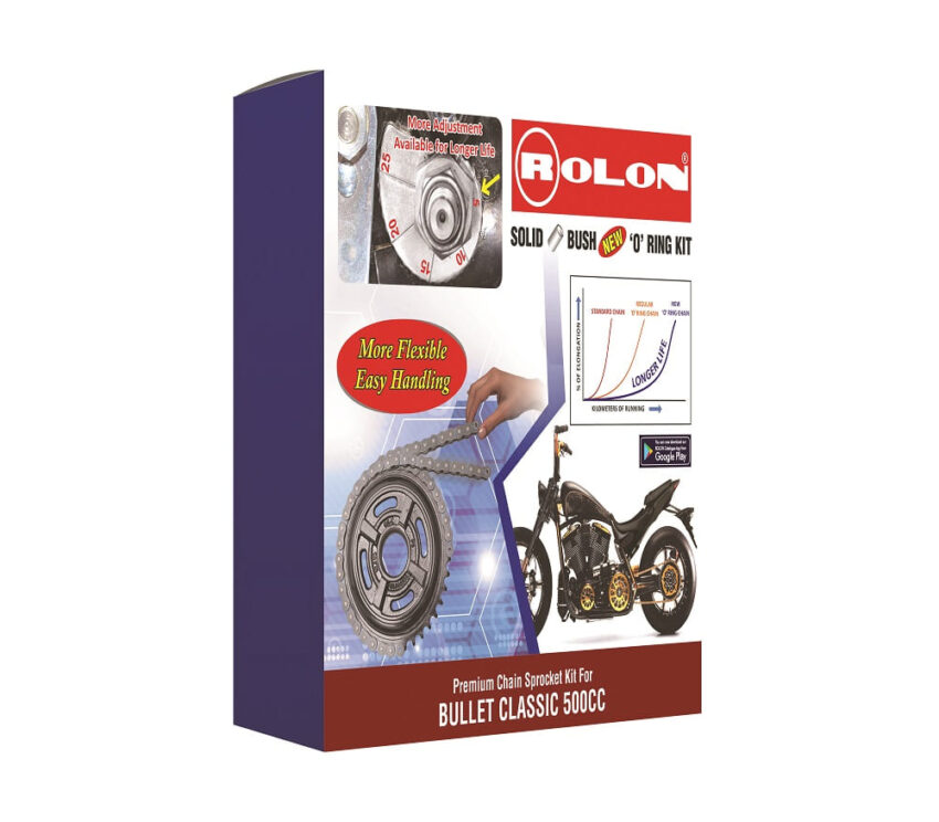 Chain and Sprocket kit for 500CC CLASSIC - KIT BSORCL09 500CC
