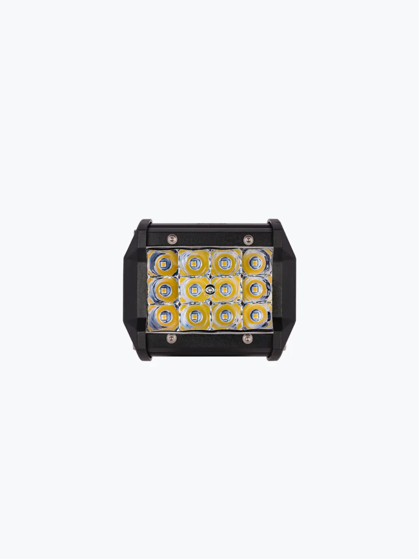 HJG 12 LED PLAIN SQUARE WHITE