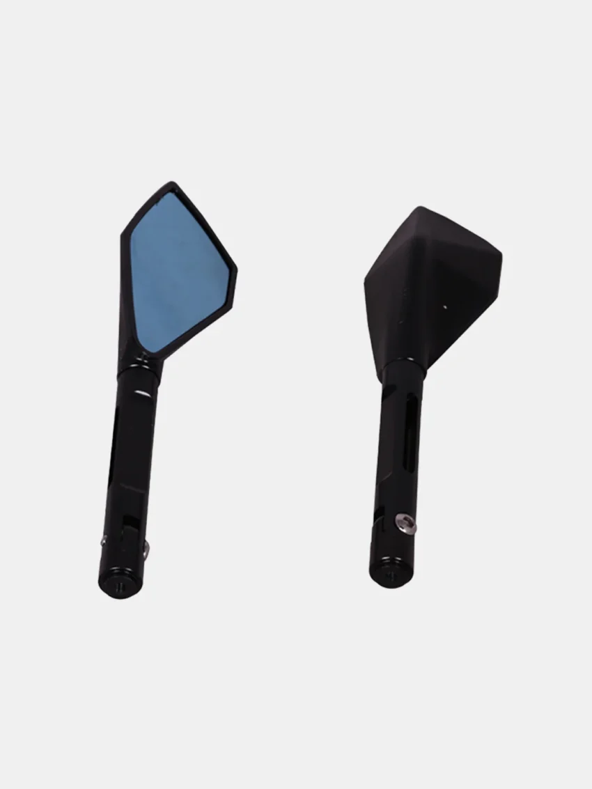 HYPER TRIANGLE ANTI GLARE MIRROR CNC BLACK