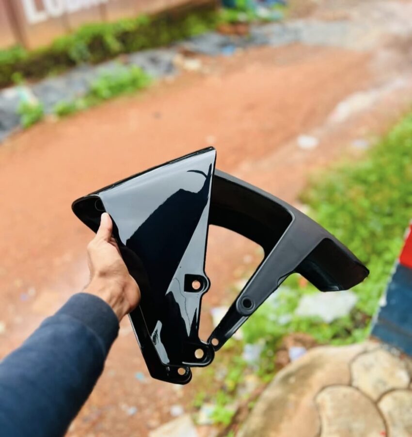 RC FRONT MUDGUARD BLACK - Image 6