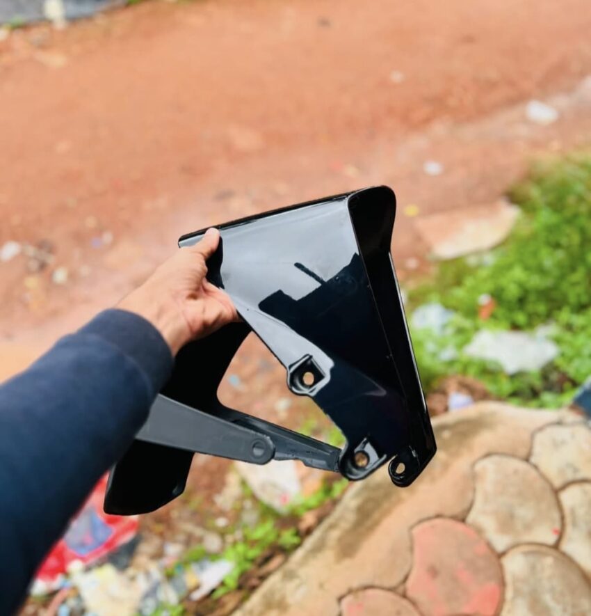 RC FRONT MUDGUARD BLACK - Image 5