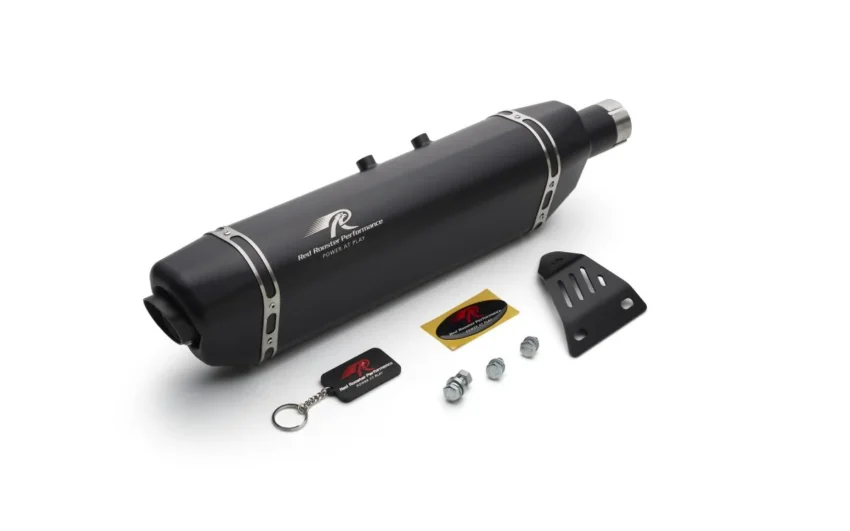 RED ROOSTER VERTEX – BLACK FOR ROYAL ENFIELD
