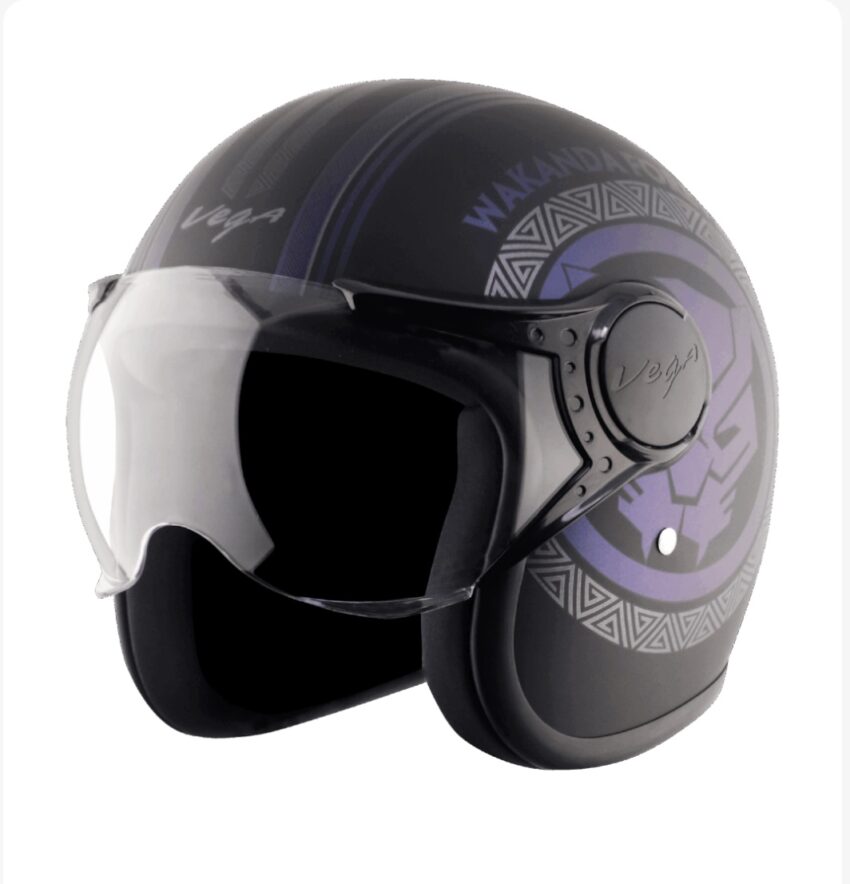 JET MARVEL BLACK PANTHER EDITION HELMET - Image 2