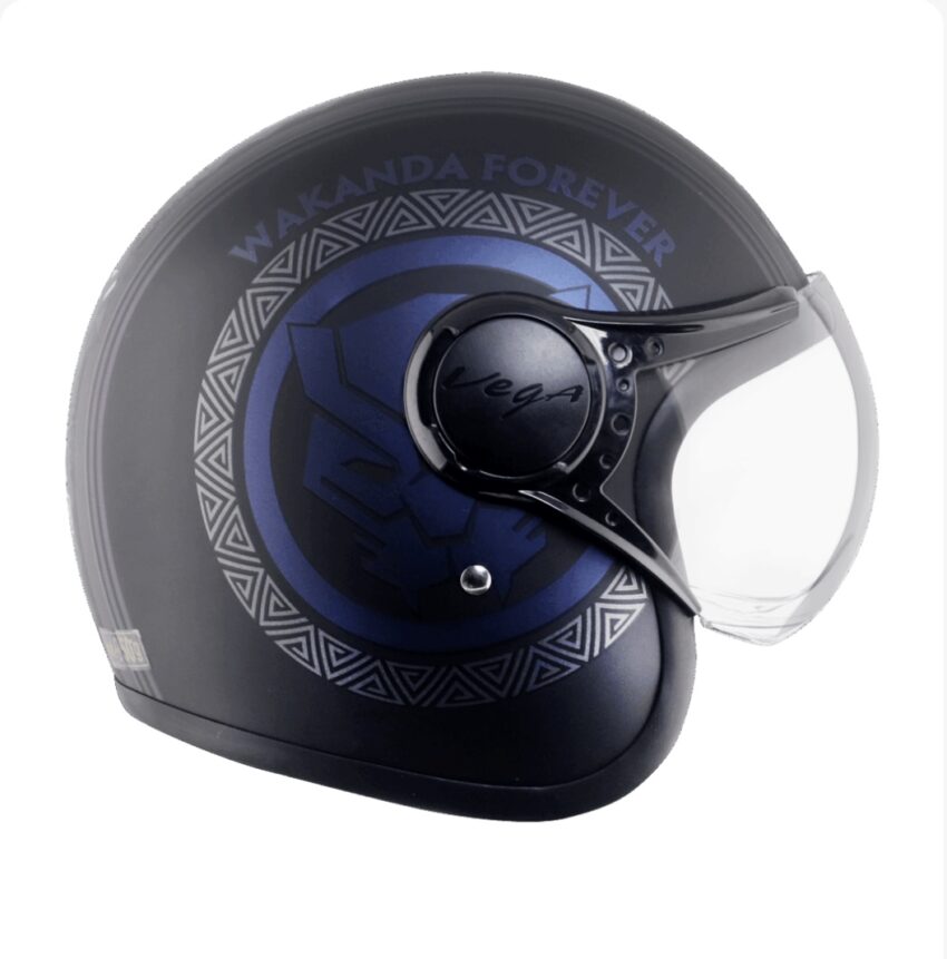 JET MARVEL BLACK PANTHER EDITION HELMET - Image 4