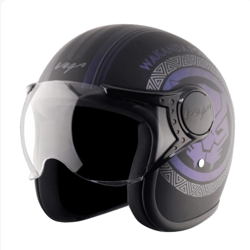 JET MARVEL BLACK PANTHER EDITION HELMET