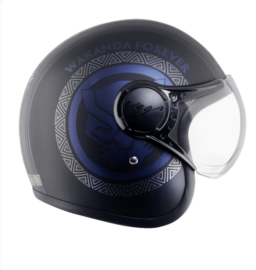 JET MARVEL BLACK PANTHER EDITION HELMET - Image 8