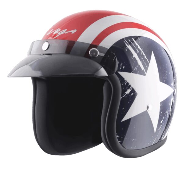 JET WITH PEAK CAPTAIN HELMET