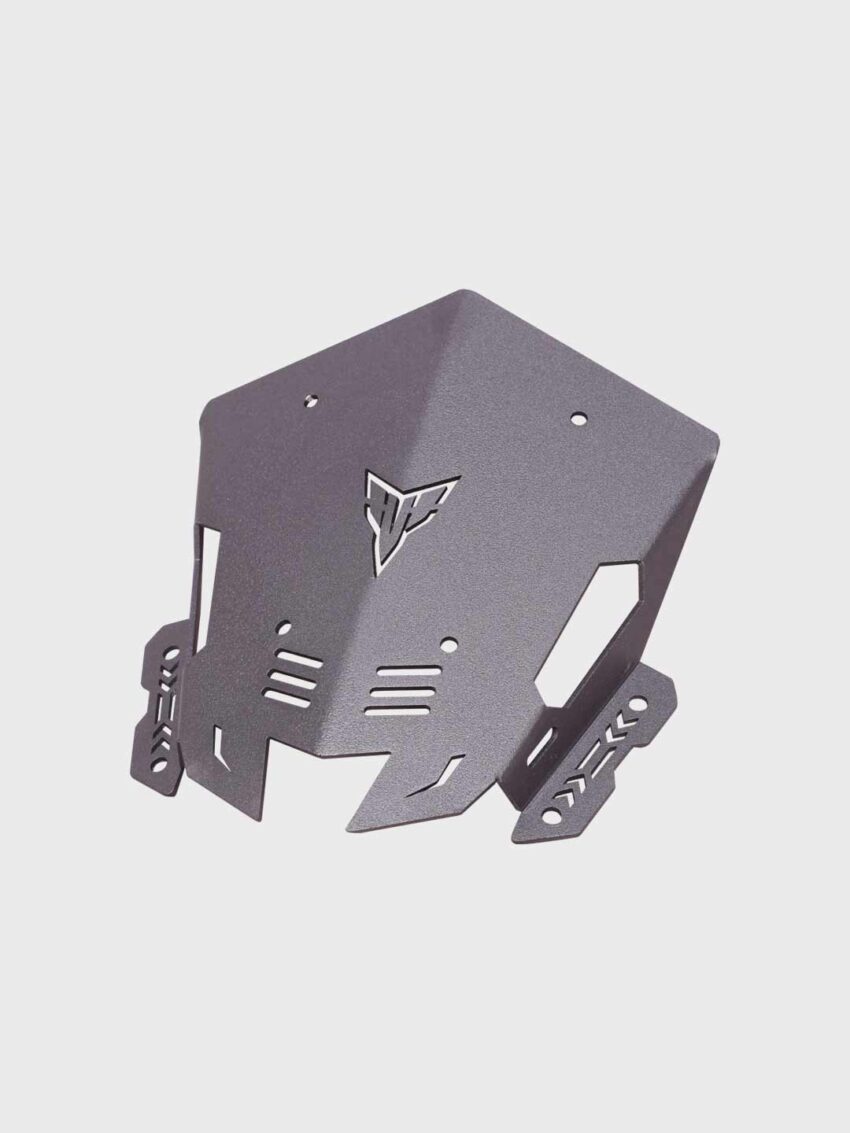 YAMAHA MT 15 METAL VISOR BLACK - Image 2
