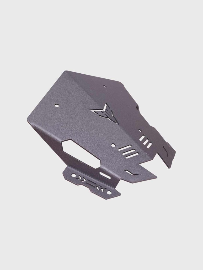 YAMAHA MT 15 METAL VISOR BLACK - Image 3