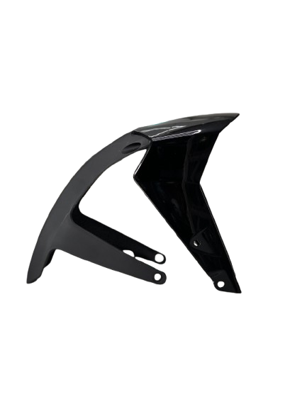 DUKE 250 FRONT MUDGUARD BLACK