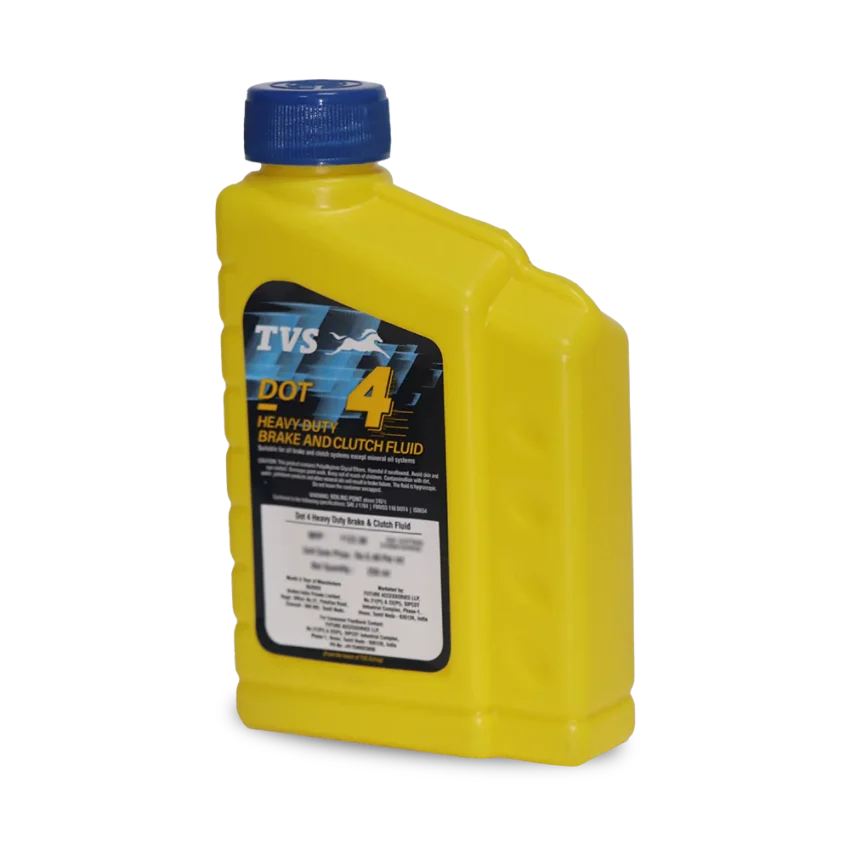 TVS DOT4 - HEAVY DUTY BRAKE AND CLUTCH FLUID (100ML) - Image 2