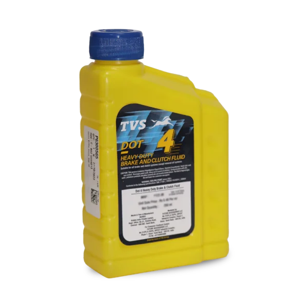 TVS DOT4 - HEAVY DUTY BRAKE AND CLUTCH FLUID (100ML)