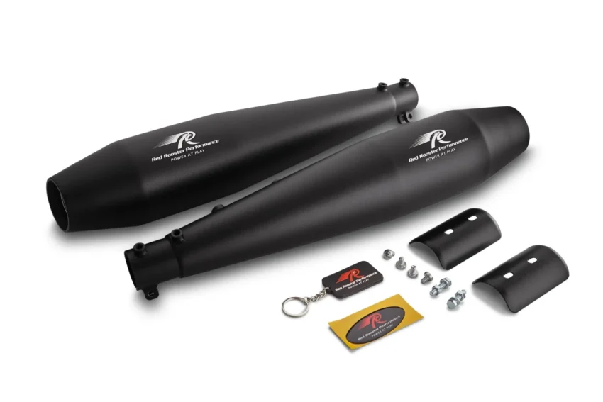 RED ROOSTER STELLAR – BLACK FOR ROYAL ENFIELD