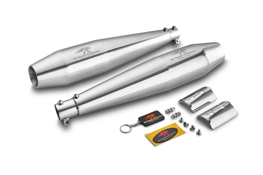 RED ROOSTER STELLAR – POLISH EXHAUST FOR ROYAL ENFIELD GT & INTERCEPTOR