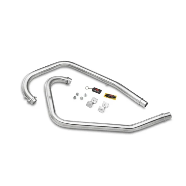 RED ROOSTER STELLAR HEADER PIPE – POLISH FOR ROYAL ENFIELD