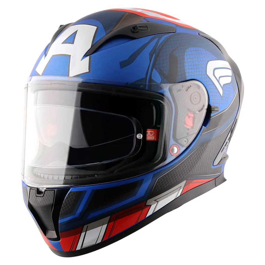 STREET MARVEL CAPTAIN AMERICA HELMET - Image 2
