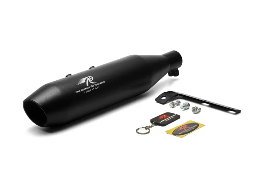 RED ROOSTER RUMBLER MAX – BLACK FOR CLASSIC 350 - Image 2