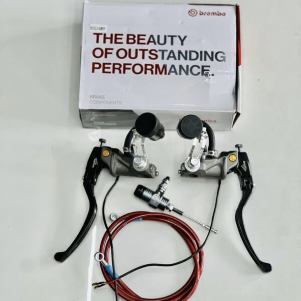 BREMBO HYDRAULIC BRAKE & CLUTCH FULL KIT WITH YOKE