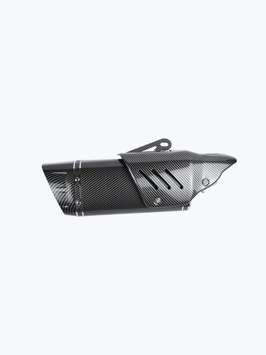 AKRAPOVIC EXHAUST FULL CARBON SHIELD