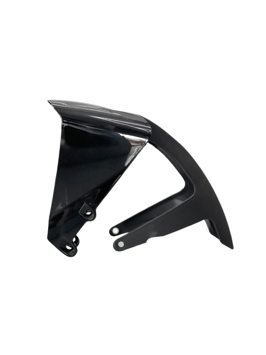 RC FRONT MUDGUARD BLACK