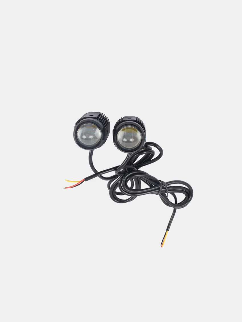 HJG MINI PAIR YELLOW-WHITE FOG LIGHT-PREMIUM