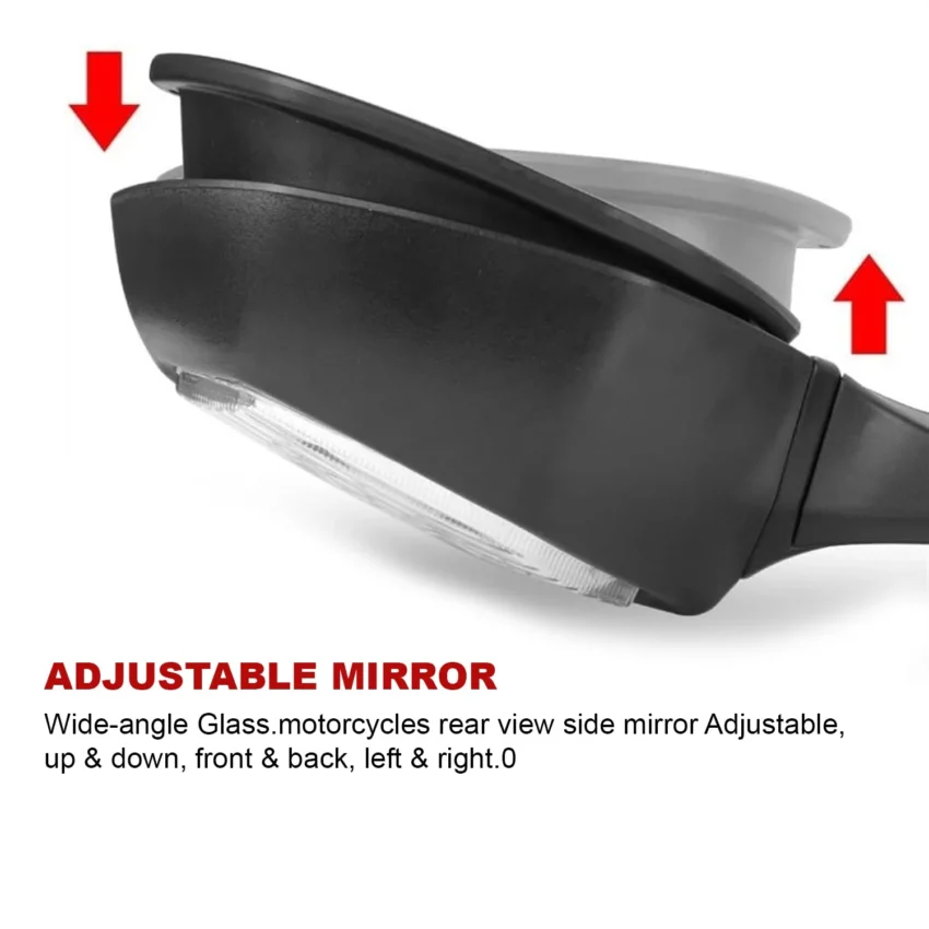 Mirror with LED Turn Light R15 Mirror - Image 3