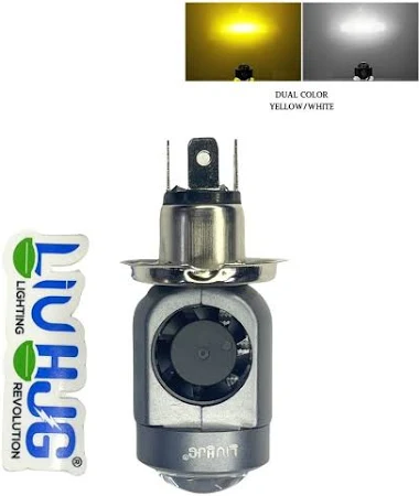 LIU HJG LED HEADLIGHT BULB WHITE/ YELLOW