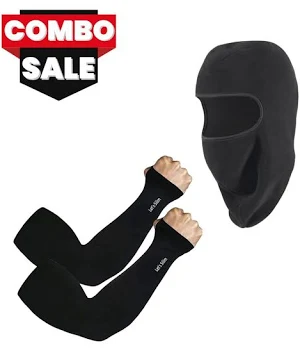 1 BALACLAVA AND  HAND SLEEVES