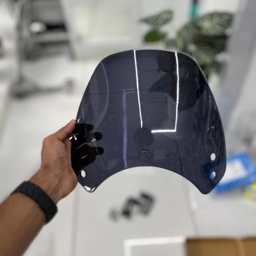FRONT VISOR FOR ROYAL ENFIELD HUNTER 350 - Image 2