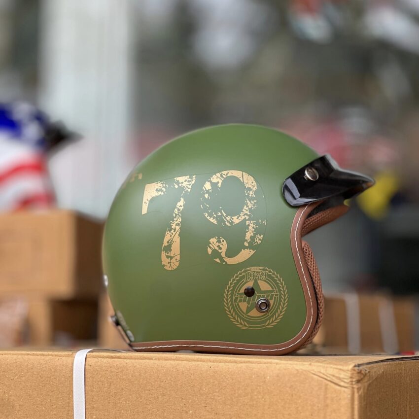 NIKKO JET HELMET – FERM GOLD PRIME