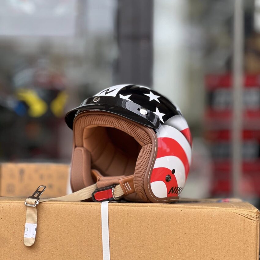 NIKKO JET HELMET – GLOSSY