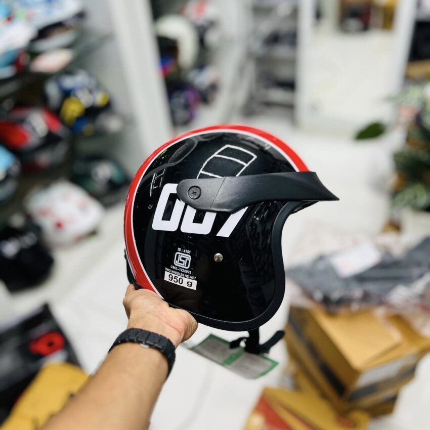 ERGO JET 007 BLACK &RED WITH INNER VISOR - Image 2