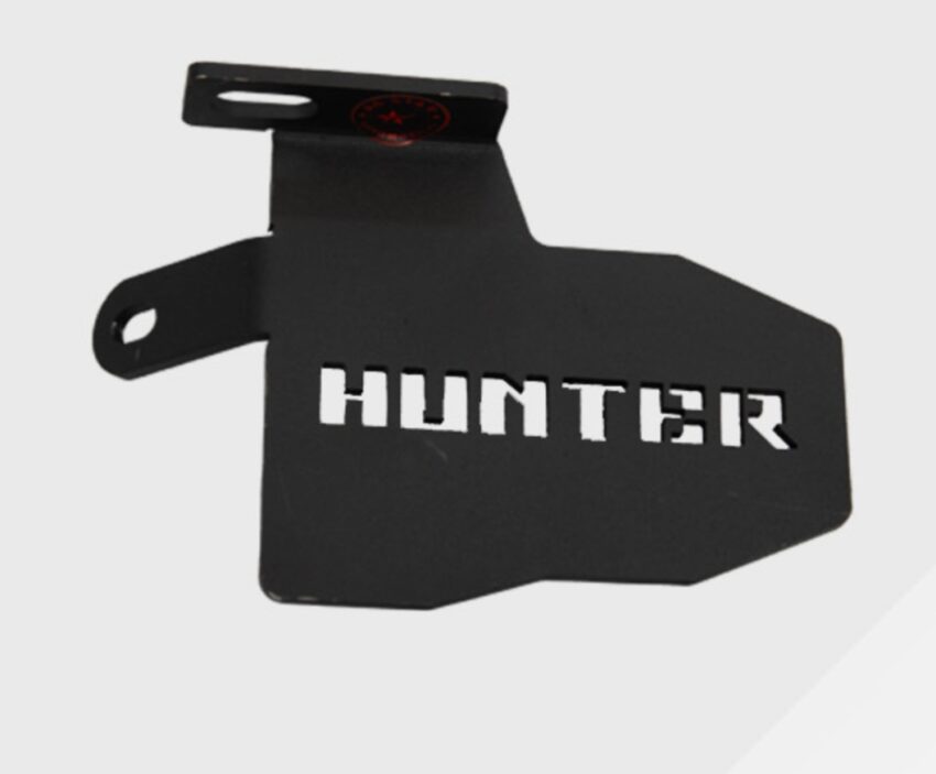 HUNTER LADIES FOOTREST CNC PLATE