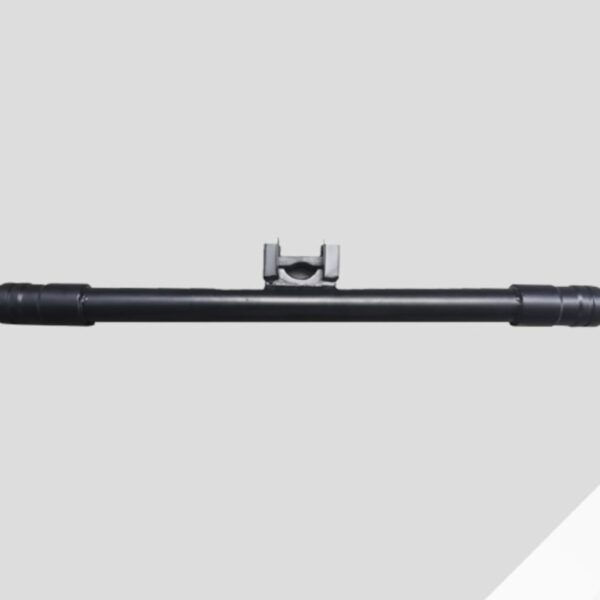 SINGLE ROD HEAVY CRASH GUARD – BLACK (R/E PUNCHING)