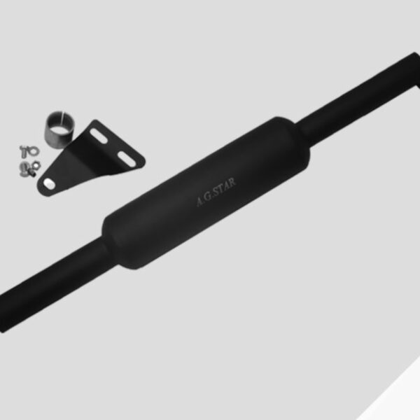 LONG BOTTLE OPEN SILENCER BS4/BS6 – BLACK