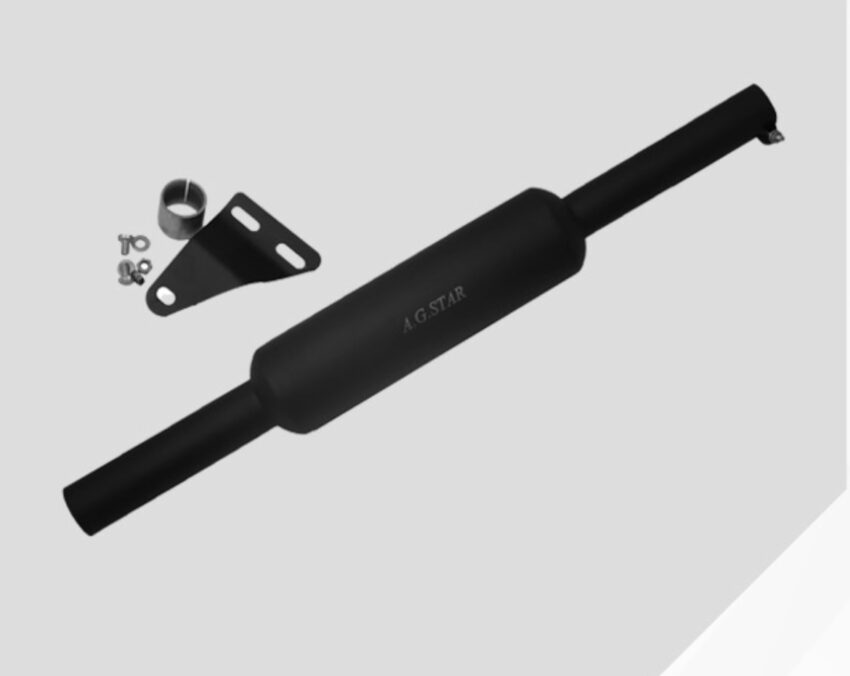 LONG BOTTLE OPEN SILENCER BS4/BS6 – BLACK