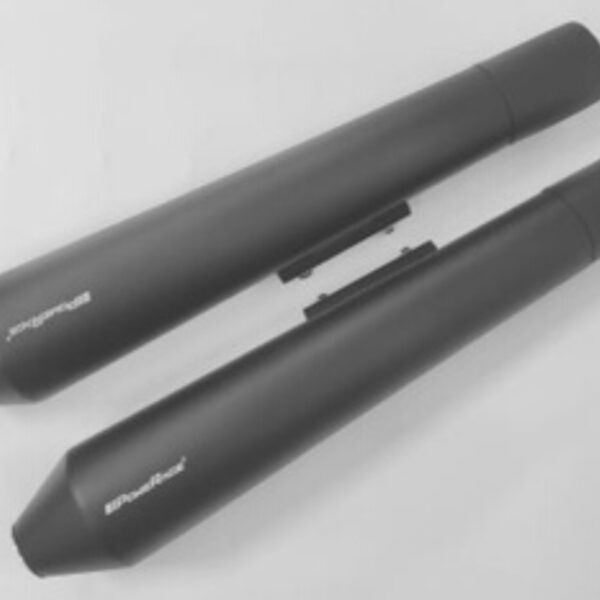 LONG TYPE BLACK FINISH EXHAUST