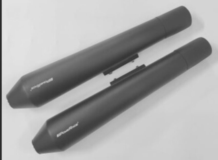 LONG TYPE BLACK FINISH EXHAUST