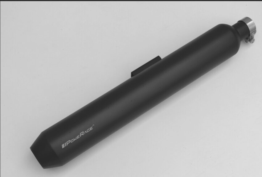 SHORT TYPE BLACK FINISH EXHAUST
